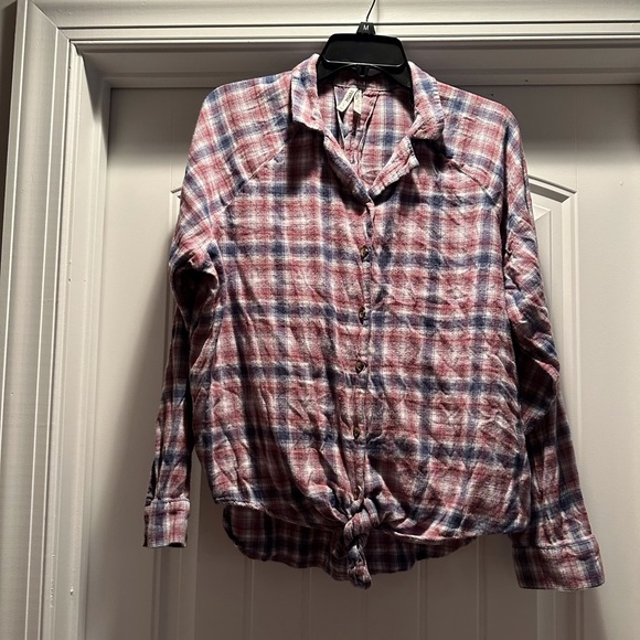 Mudd Plaid Top Size- Large - Picture 1 of 5